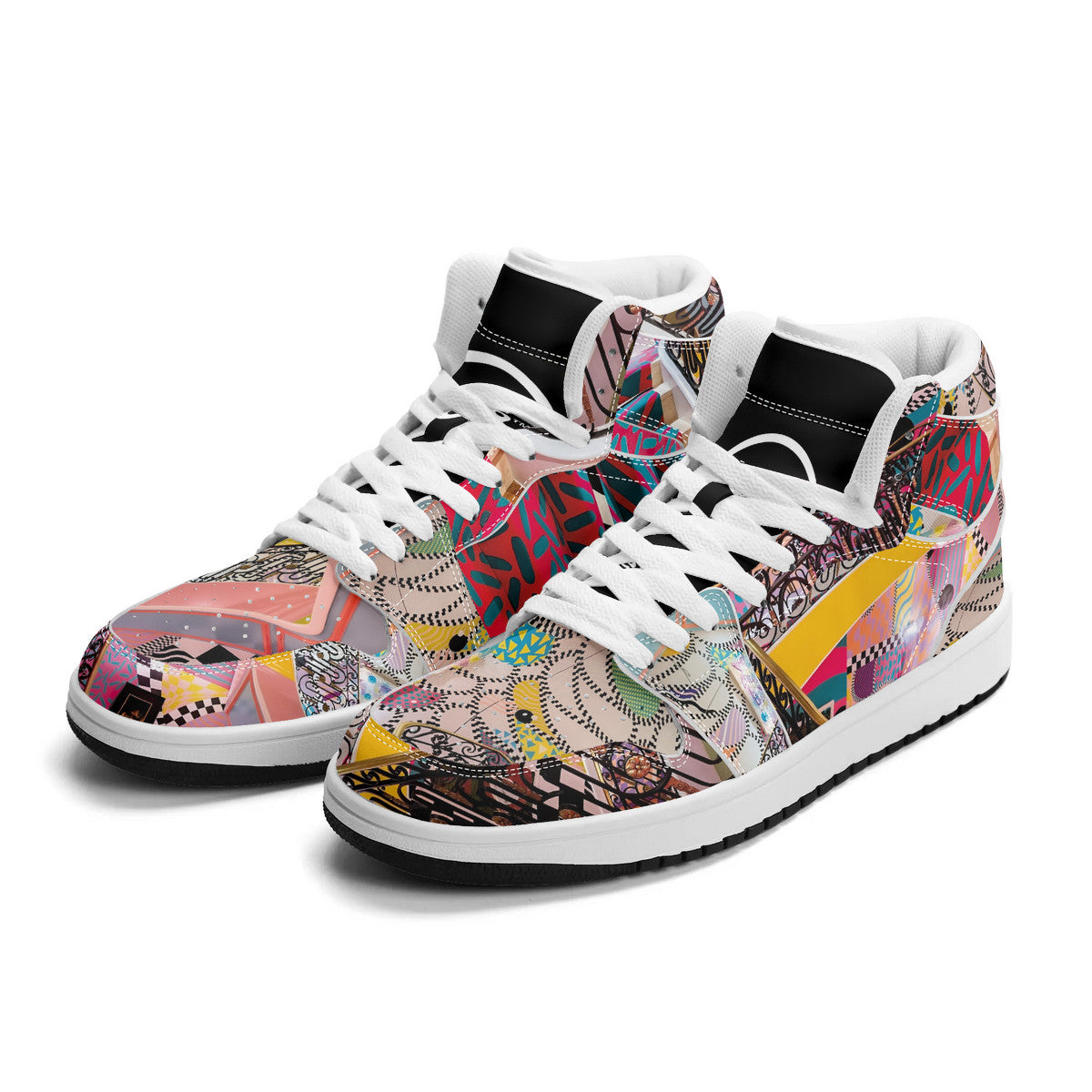 LIVELEO9 x AMIA High Top Mirage | Adults | White | Vegan Collection |