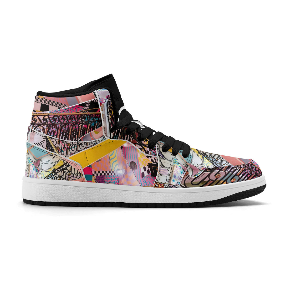LIVEELEO9 x AMIA High Top Mirage | Adult | Black | Vegan Collection |