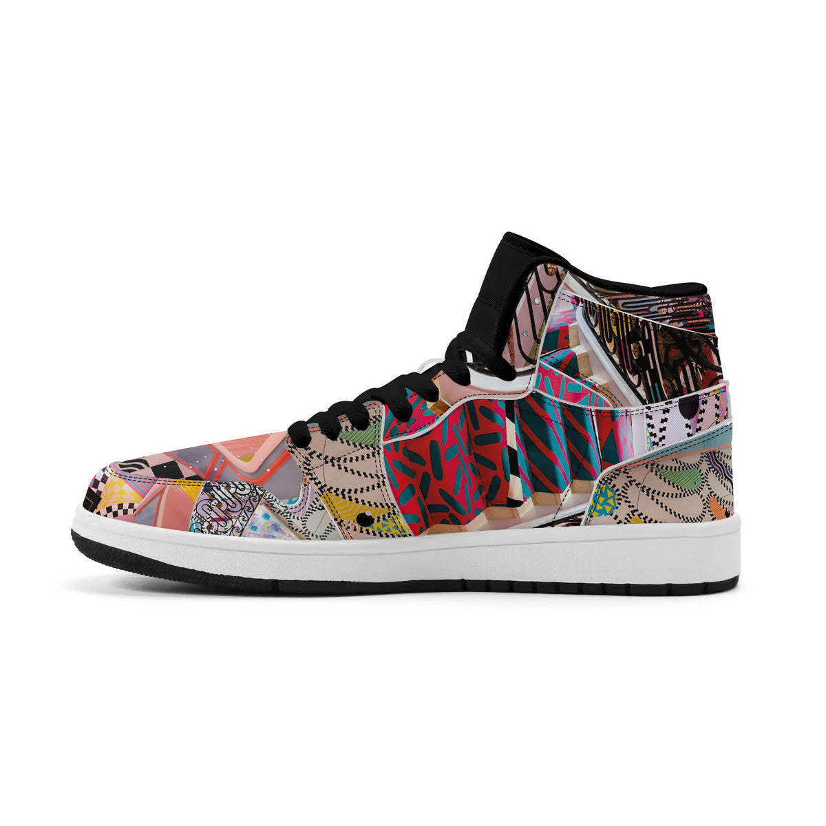LIVEELEO9 x AMIA High Top Mirage | Adult | Black | Vegan Collection |