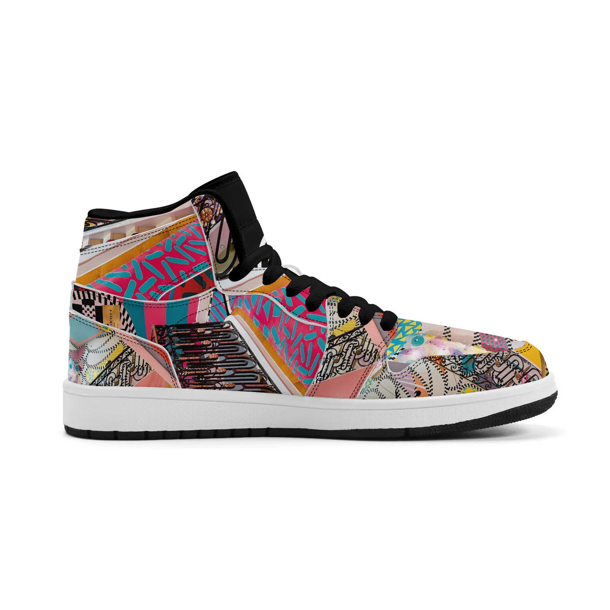 LIVEELEO9 x AMIA High Top Mirage | Adult | Black | Vegan Collection |