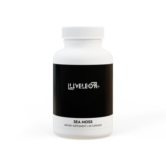 LIVELEO9 Daily Organic Sea Moss  100% | Hommes | Femmes |