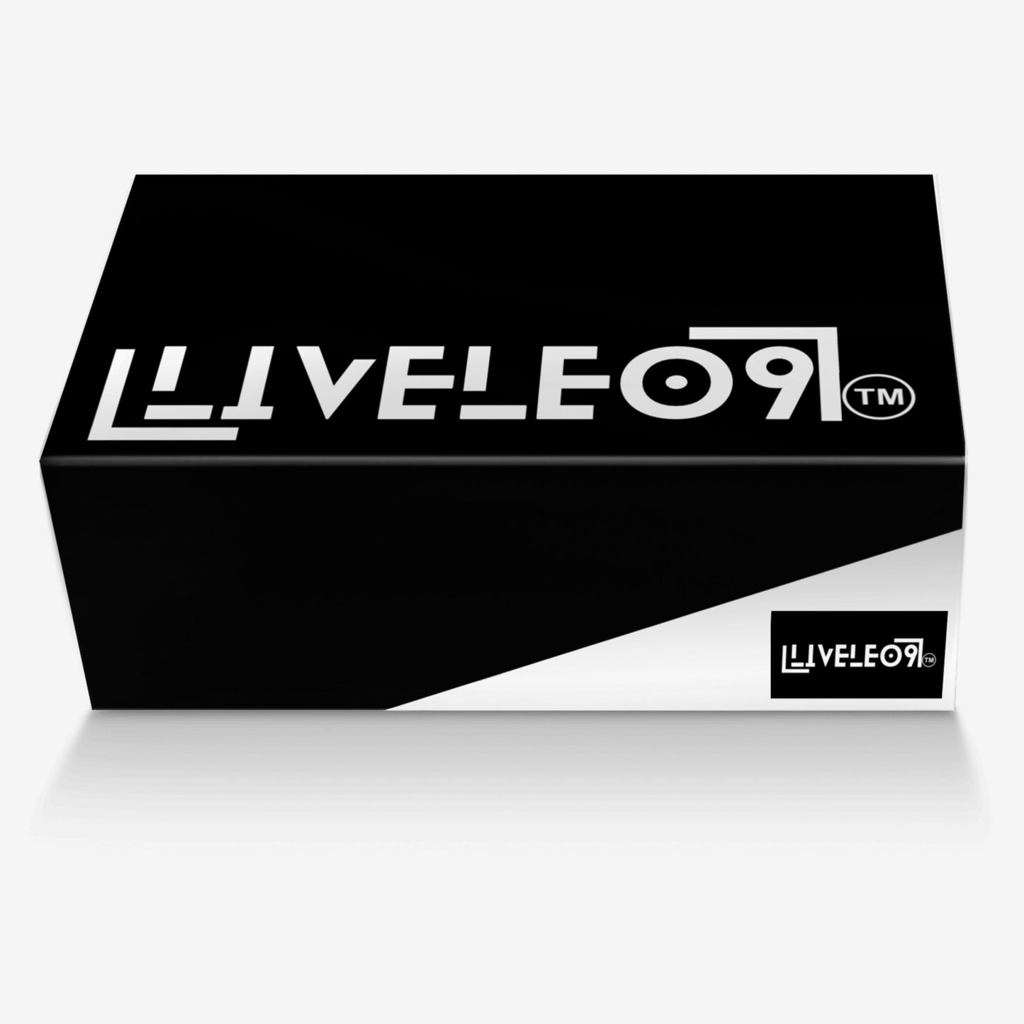LIVELEO9 Sock Sneaker | Texture Orange | Grey | Black Python |