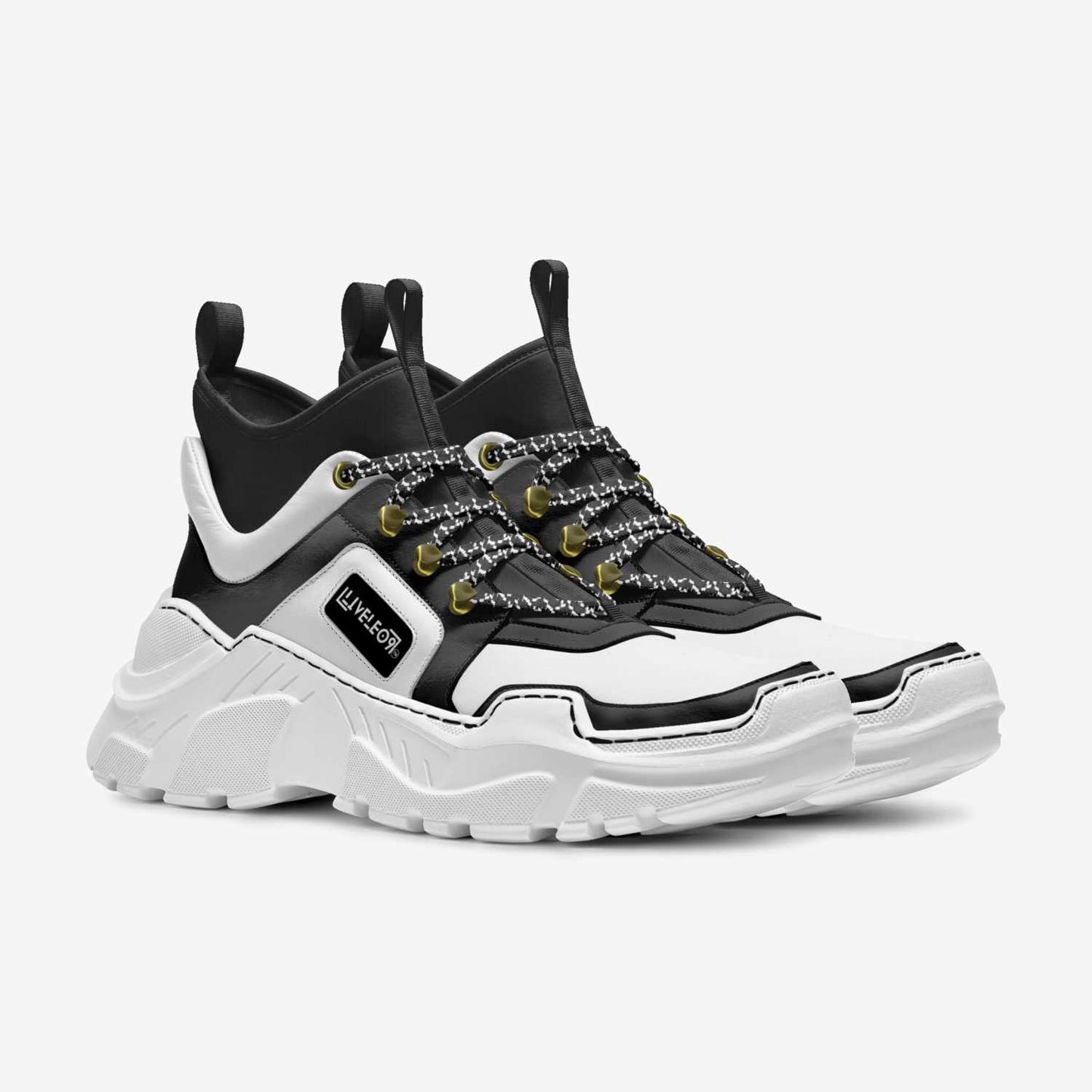 LIVELEO9 cross trainers  | black |white |