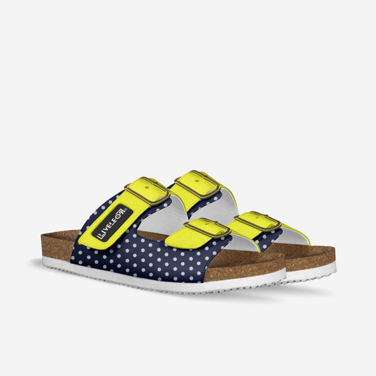 LIVELEO9 Stock Deck Slides | Yellow | Navy | White |