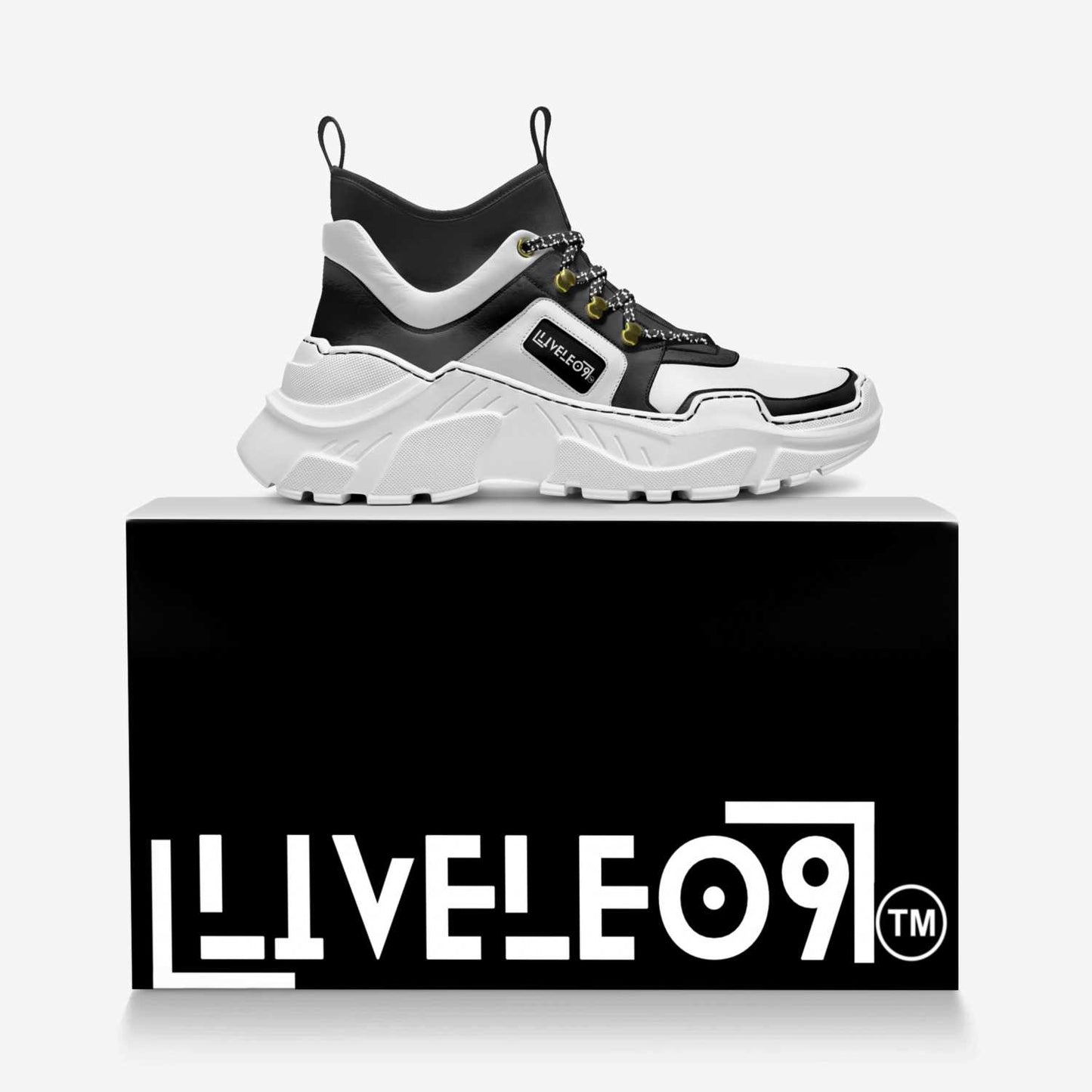 LIVELEO9 cross trainers  | black |white |